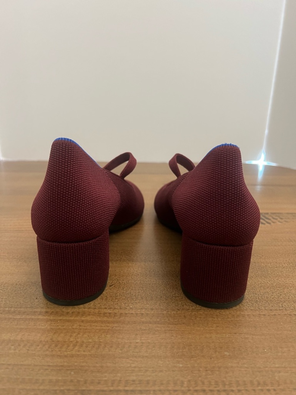 The Mary Jane Heel in Wine Red 8.5 - Picture 7 of 12